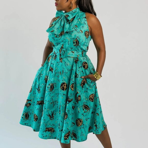Trashy Diva Zip Front Streetcar in Astrology Print - Picture 1 of 5